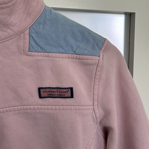 Girls Vineyard Vines Pink Sweater Medium - Picture 2 of 6
